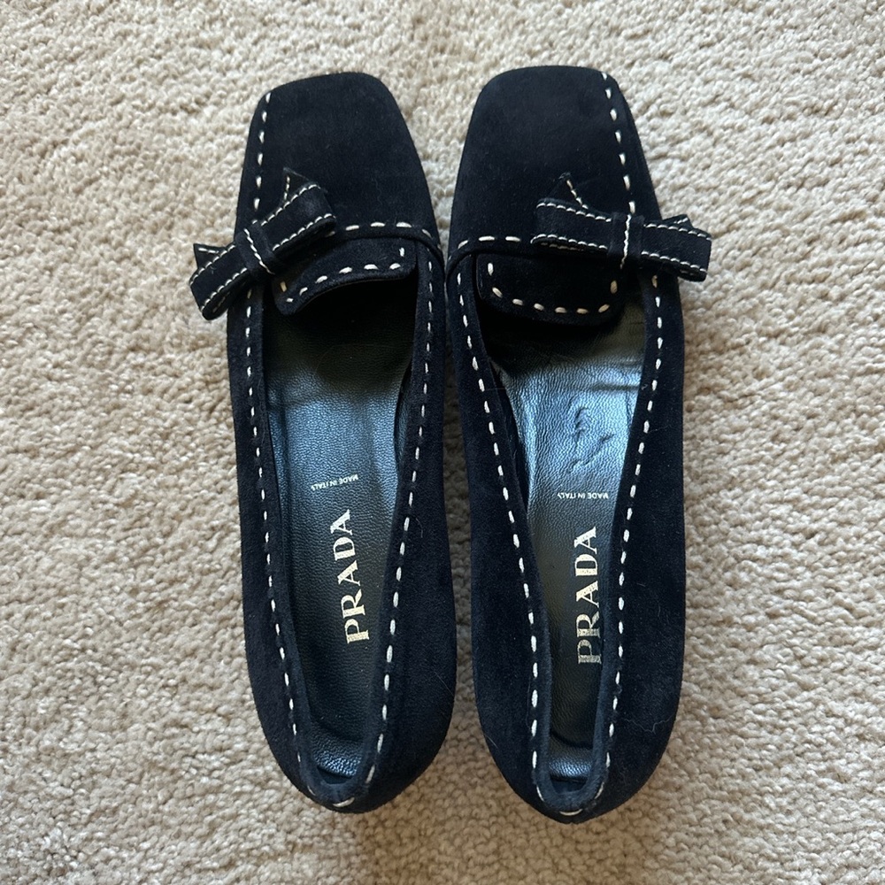 Vintage Prada Kitten Heels